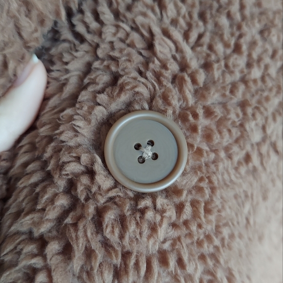 Uniqlo fleece / teddy coat - Picture 7 of 7